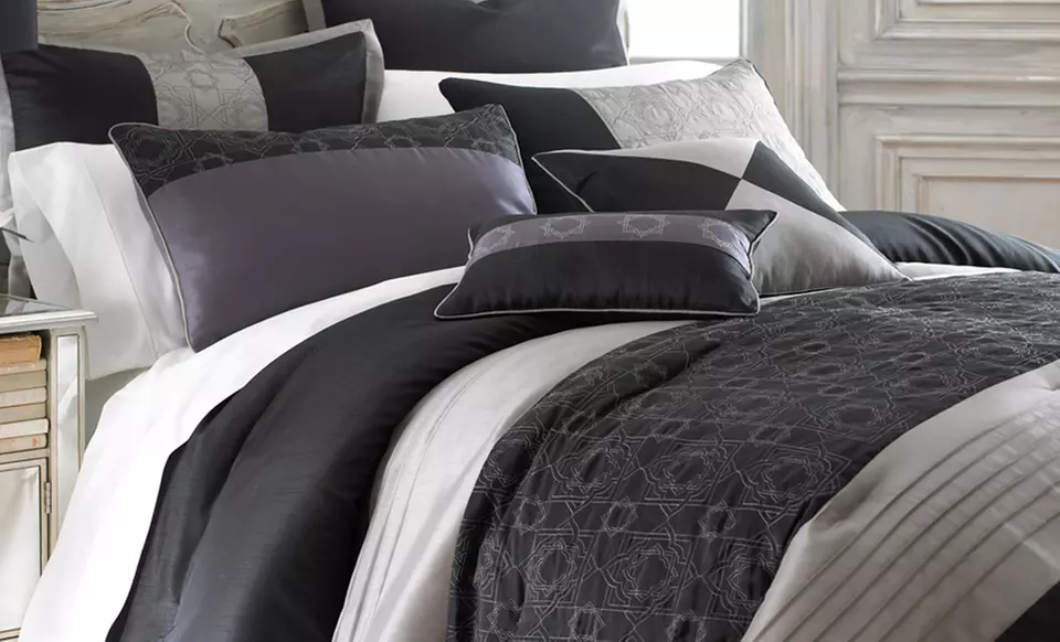CHT Home Collection Comforter Set (Up to 72% Off). Multiple Colors. Free Shipping and Returns. - Second Medium