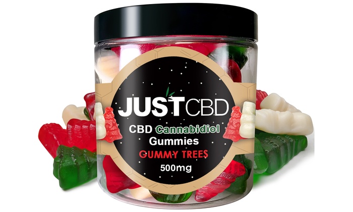 JustCBD CBD Holiday Gummies 250mg, 500mg, 1000mg | Groupon