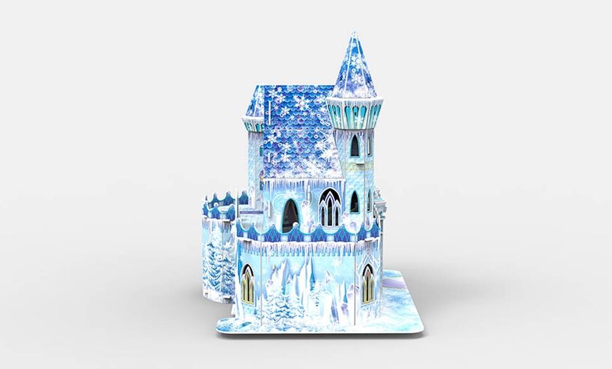 Image 5: Build Your Own Mini Ice Castle Dollhouse Kit