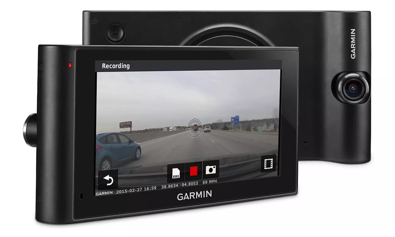 Garmin dezlCam 6" GPS Truck Navigator with Dash Cam and Lifetime Map and Traffic Updates - Primary Image