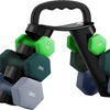 Image 4: SPORTNOW Dumbbells Set with Carry Storage Rack