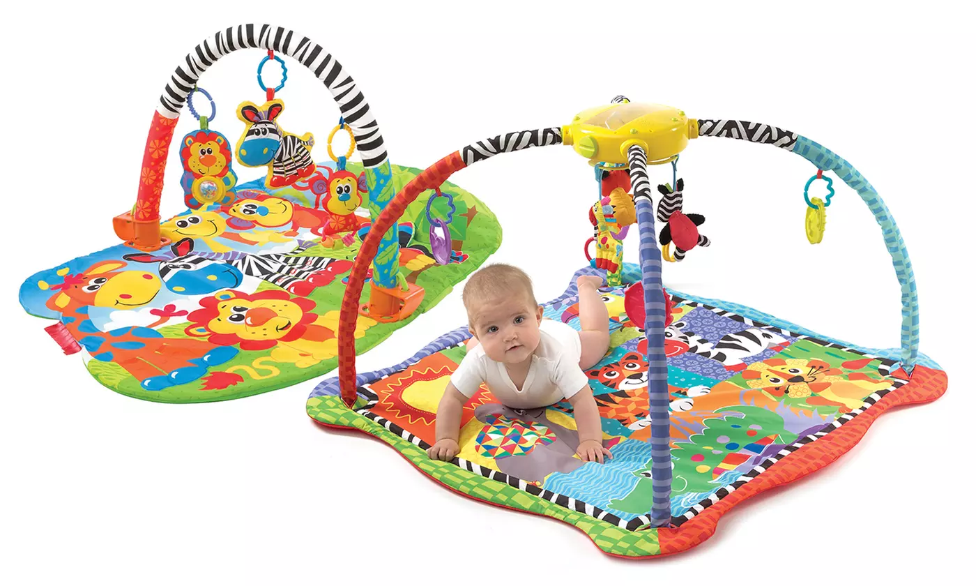 Playgro App-Play-Gro Music & Lights Gym or 3-in-1 Safari Gym - Primary Image