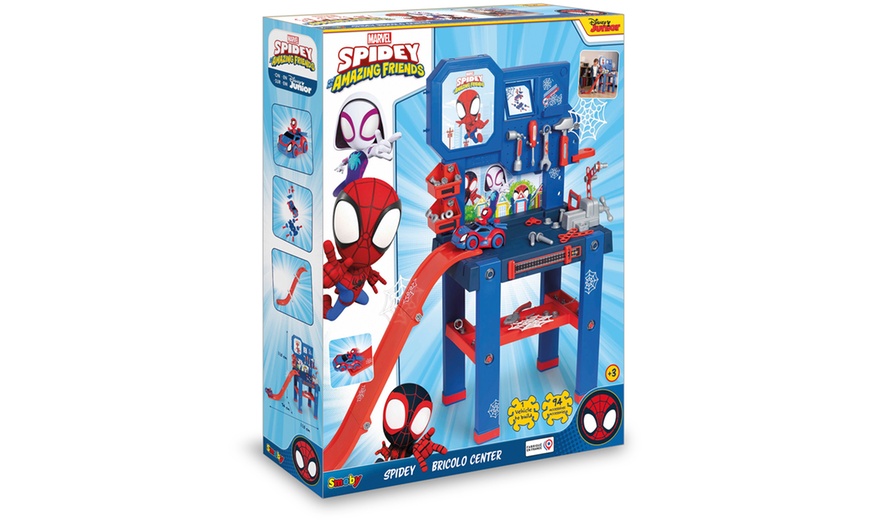 Image 3: Smoby Spiderman Bricolo Workbench 