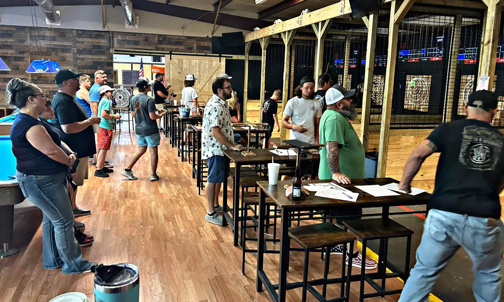 Round Up Your Crew: 60-Min Axe Throwing for 2 or 6 People