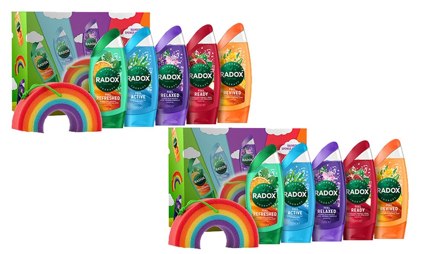 Image 2: Up to Four Radox Rainbow Shower Collection Gift Sets