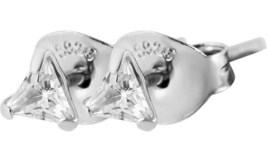Image 26: 1, 2 ou 3 boucles d'oreilles goujons en argent sterling pour enfants