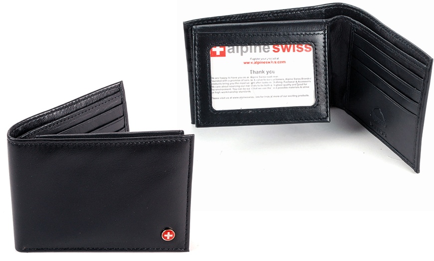 Alpine Swiss Men's Wallets | Groupon Goods