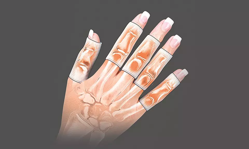 Arthritis Finger Sleeves (10-Pack) - Second Medium