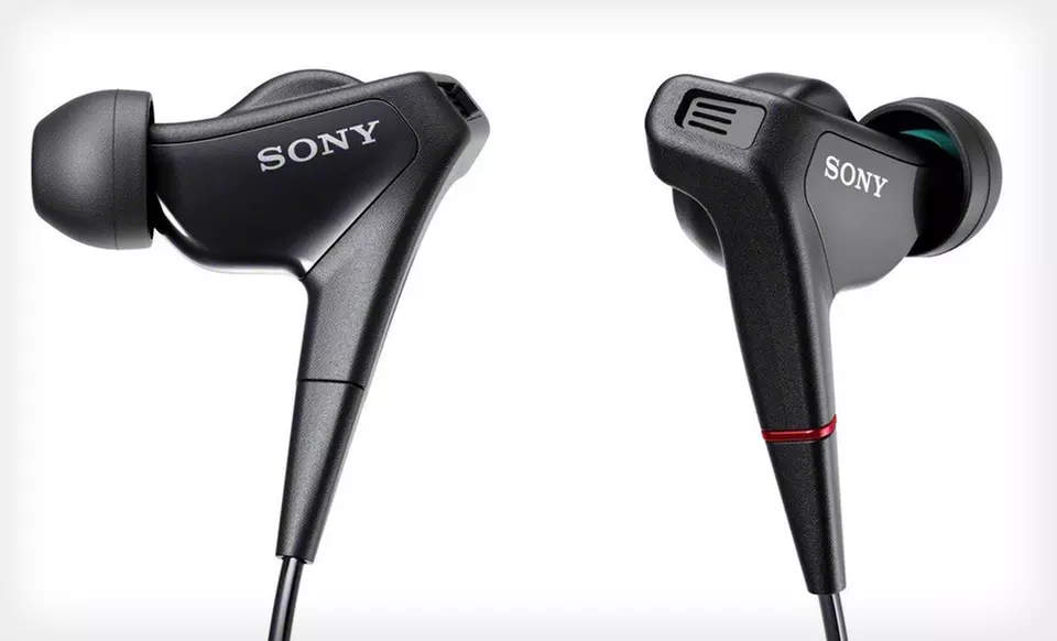 Sony Balanced Armature In-Ear Headphones (Up to 60% Off). Four Options Available. Free Shipping and Free Returns. - Second Medium
