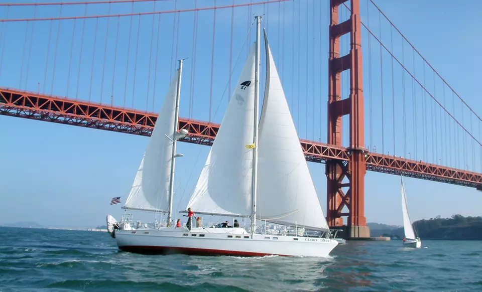 $46.50 for a Two-Hour Public Sunset or Afternoon Cruise for Two from Bay Breeze Charters ($90 Value)  - Primary Image
