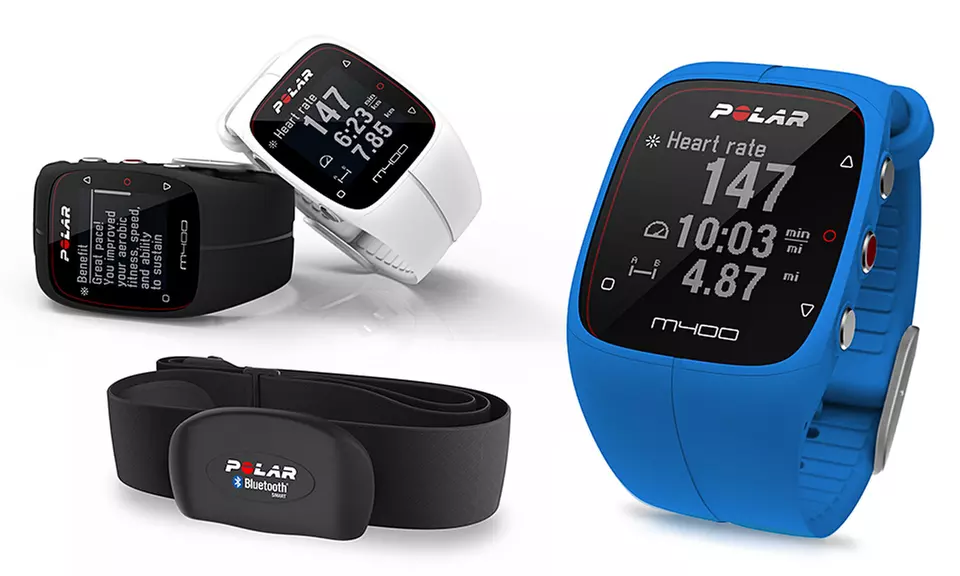 Polar M400 GPS Running Watches with Optional Heart Rate Monitor - Primary Image