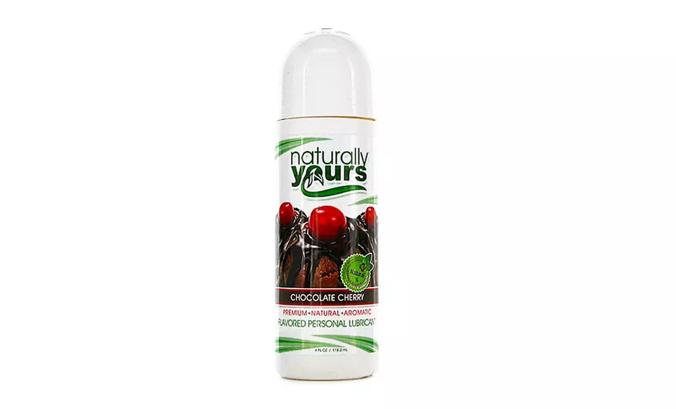 Naturally Yours Vegan Lubricant in Chocolate Cherry - Second Medium