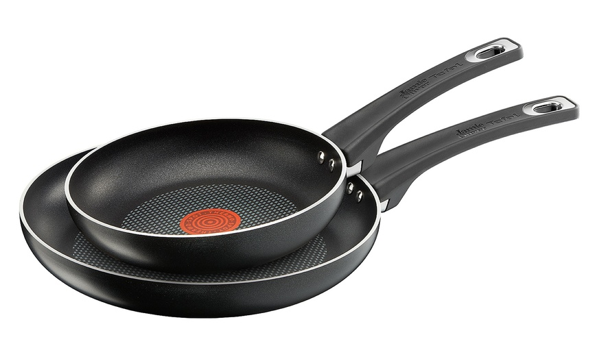 Image 1: Tefal Jamie Oliver PFTE Frying Pans