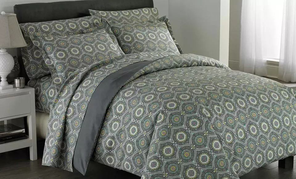 6-Piece Comforter Sets. Multiple Styles and Sizes from $69.99–$79.99 Available. Free Shipping. - Primary Image