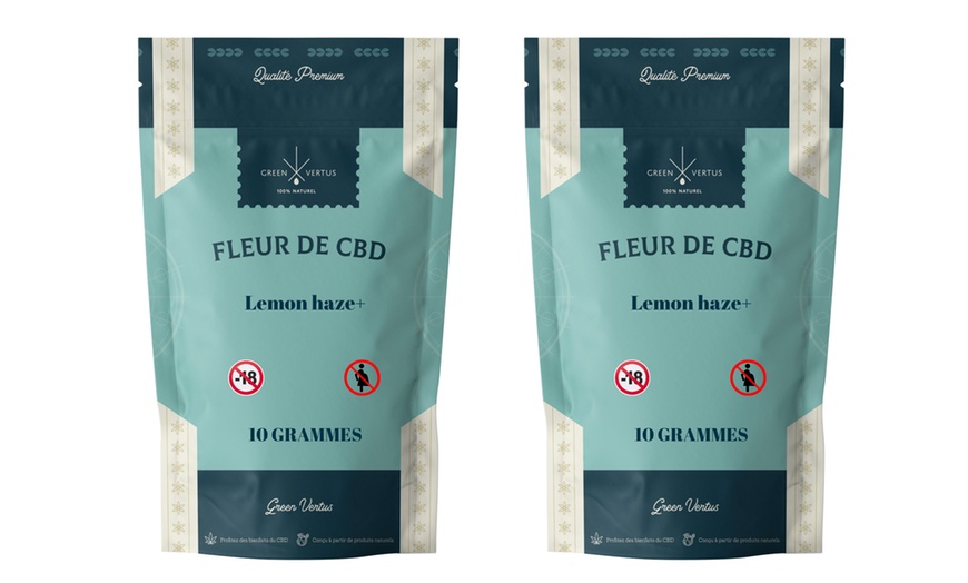 Image 2: Fleurs de CBD, Lemon Haze de la marque Green Vertus