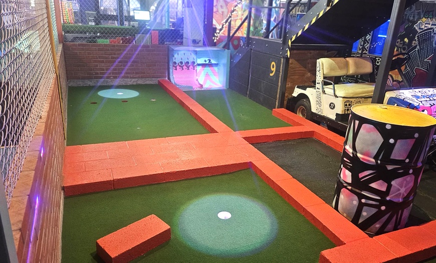 Image 11: Step into a Brooklyn-Themed 18 Holes of Mini Golf for Adult and Child 