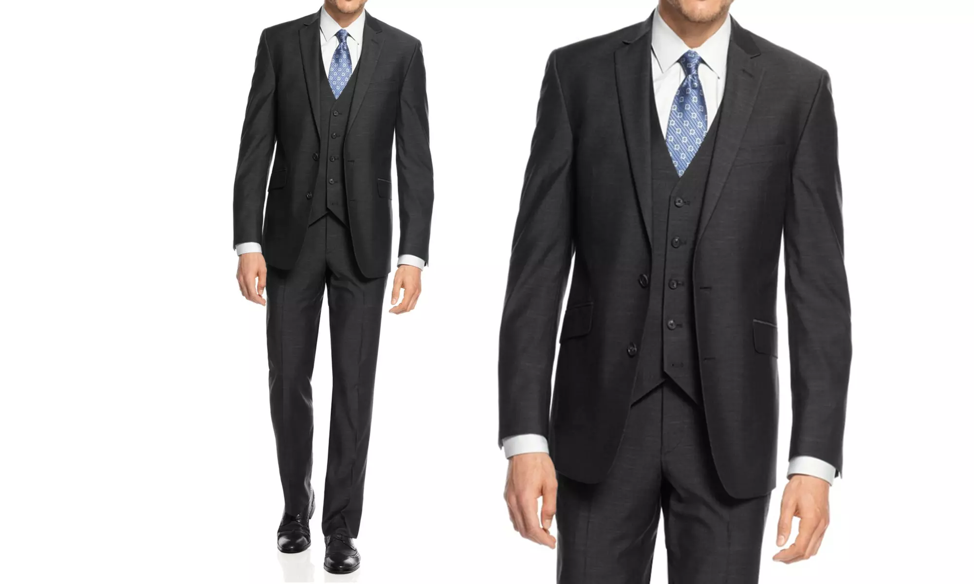 Braveman Men's Slim-Fit Suits (3-Piece) - Second Medium