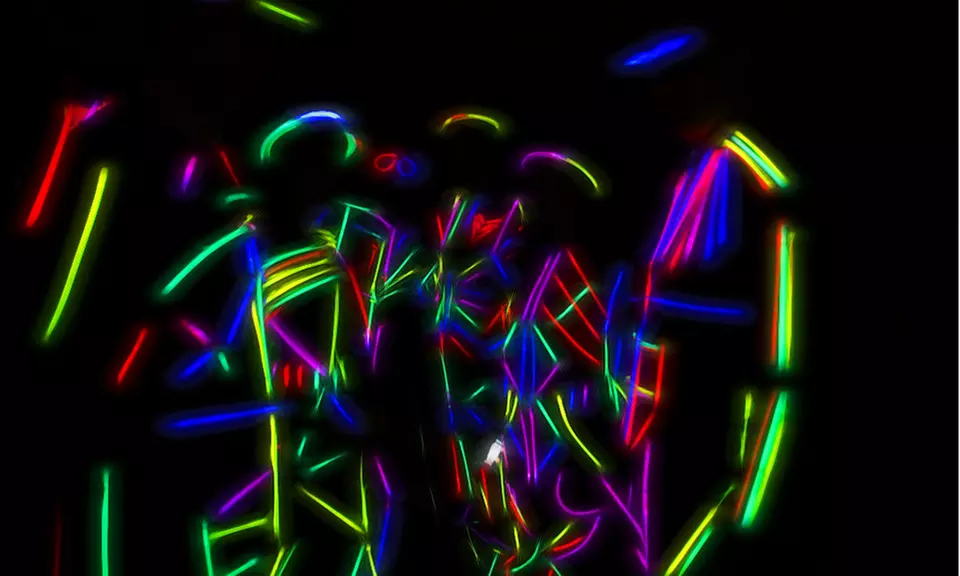 Glow-in-the-Dark LightSuit for Kids and Adults - Second Medium