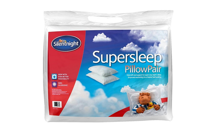 Image 2: Silentnight Supersleep Pillows - Pack of 2
