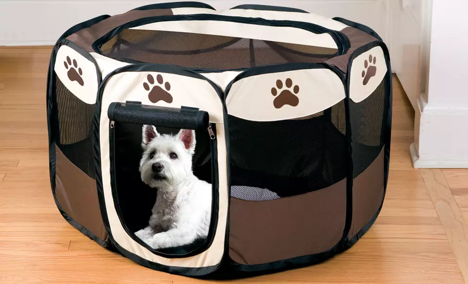 Portable Pet Play Pen - Primary Image