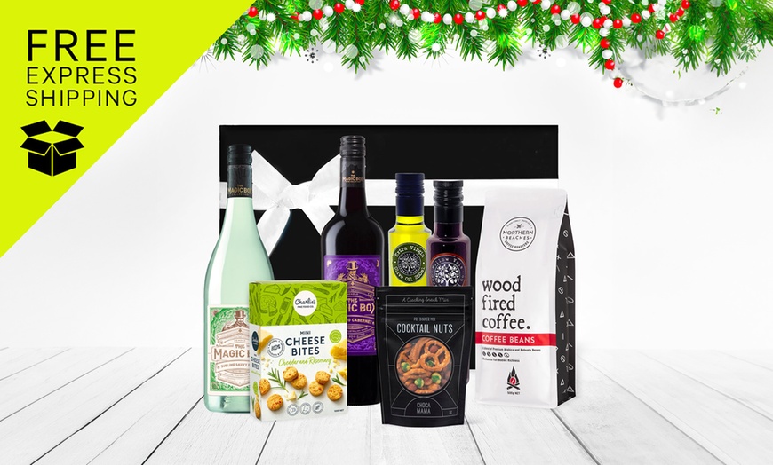 Image 1: AUSTRALIAN Premium CHRISTMAS HAMPER from Purple Feet Beverages