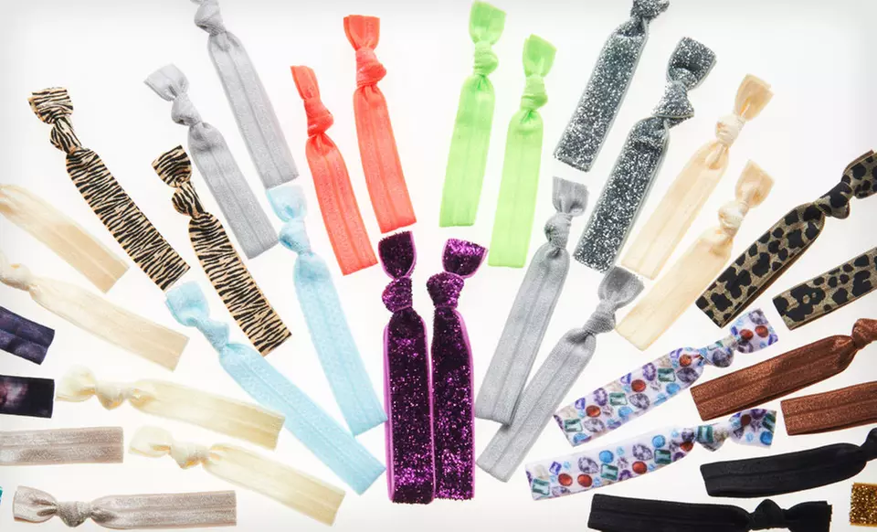 $8.99 for a Kitsch Eight-Pack of Hair Ties ($17.99 List Price). Six Designs Available. Free Returns. - Primary Image