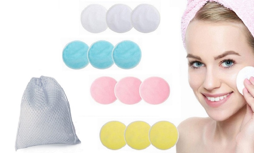 Image 1: Face Cleaning Cotton Pads