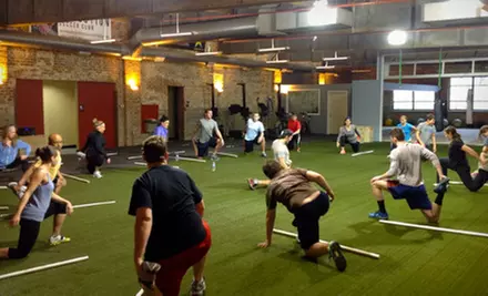 CrossFit Classes, Six-Week Fitness Challenge, or Personal Training at Fit Farm (Up to 69% Off). Four Options Available. - Primary Image