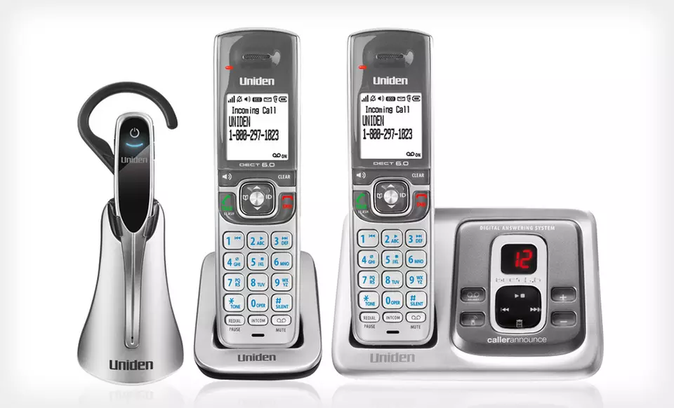 $59.99 for a Uniden Cordless Phone with a Digital Answerer and Headset ($89.99 List Price). Free Shipping and Returns. - Primary Image