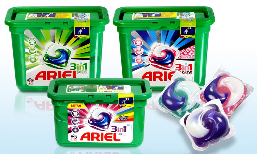 Image 1: 72 Washes of Ariel 3-in-1 Pods