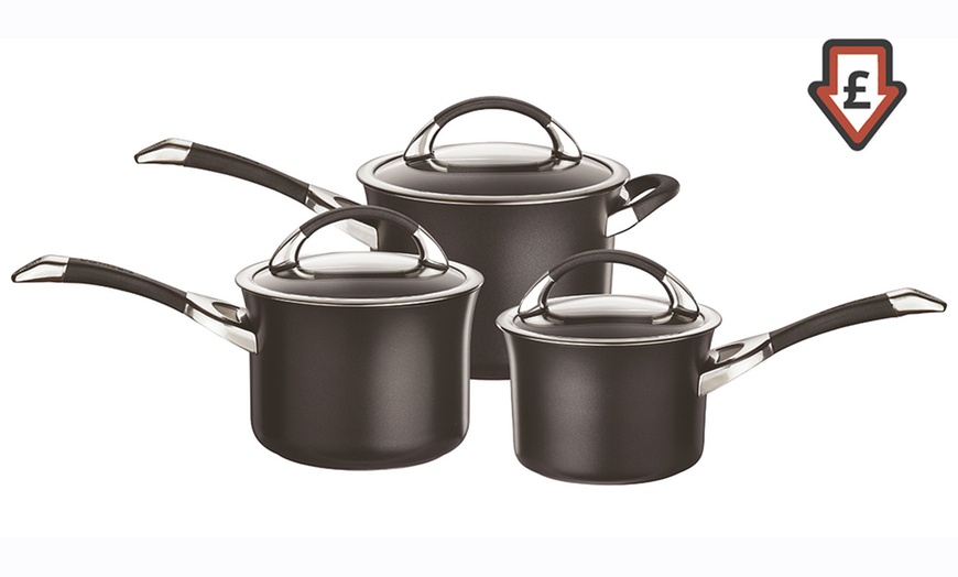 Image 1: Circulon Symmetry 3-Piece Pan Set