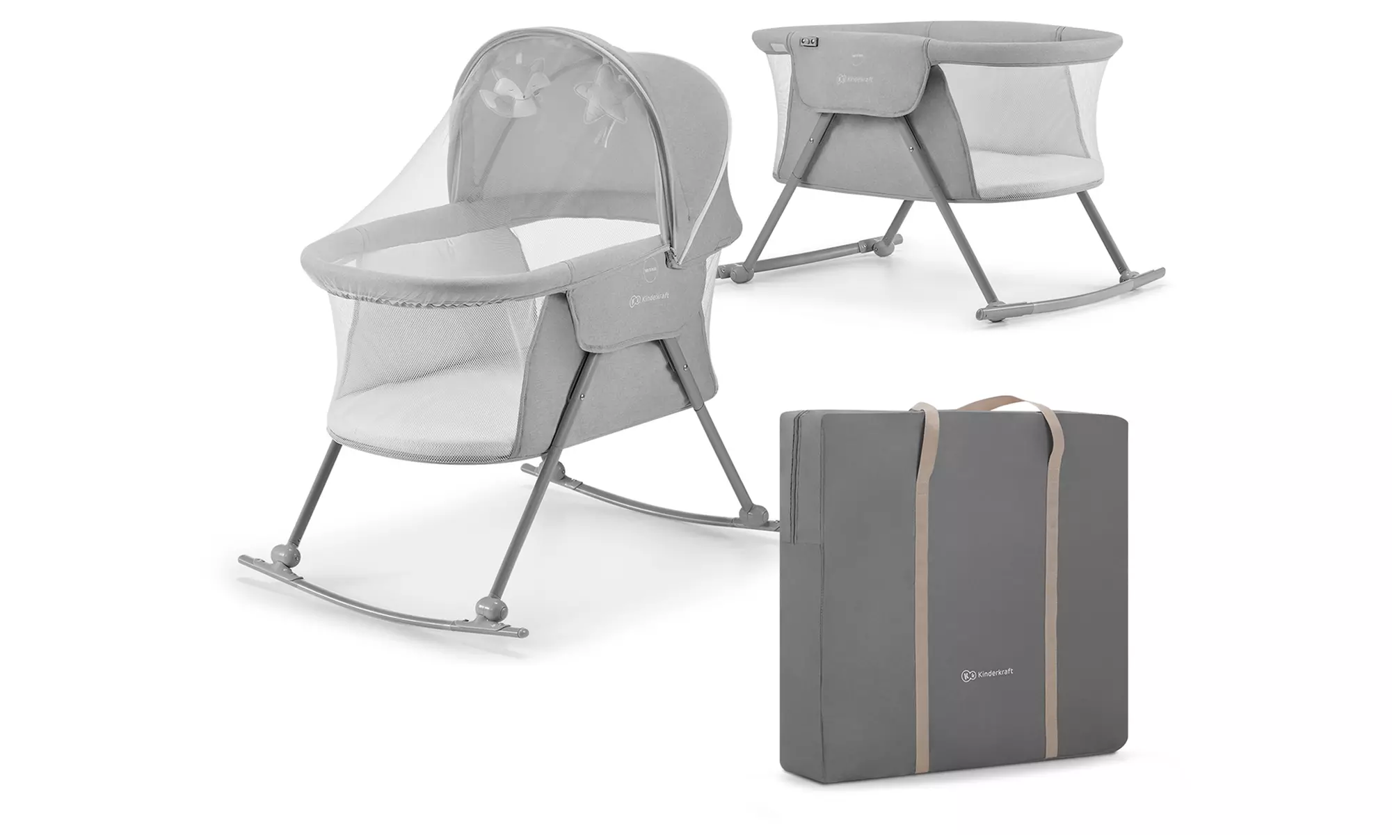 Lit pour bébé 3 en 1 compact et léger, facile à plier Lovi Kinderkraft, Livraison Offerte - Primary Image