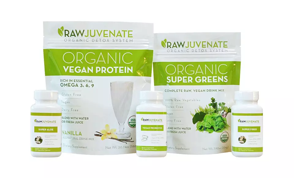 Two- or Four-Week RawJuvenate Complete Organic Detox from Raw Green Organics (Up to 57% Off) - Primary Image