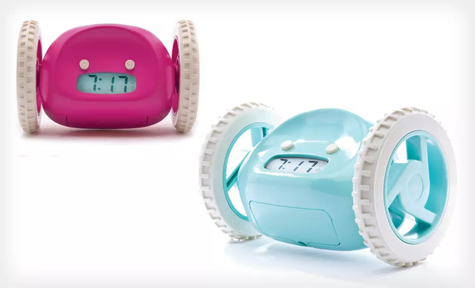 $23.99 for a Clocky Runaway Alarm Clock ($49.99 List Price). Four Colors Available. Free Shipping and Free Returns. - Second Medium