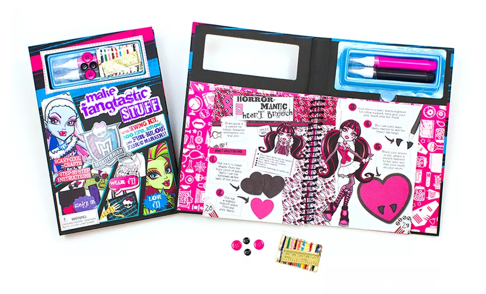 Monster High: Make Fangastic Stuff Book & Craft Set - Primary Image