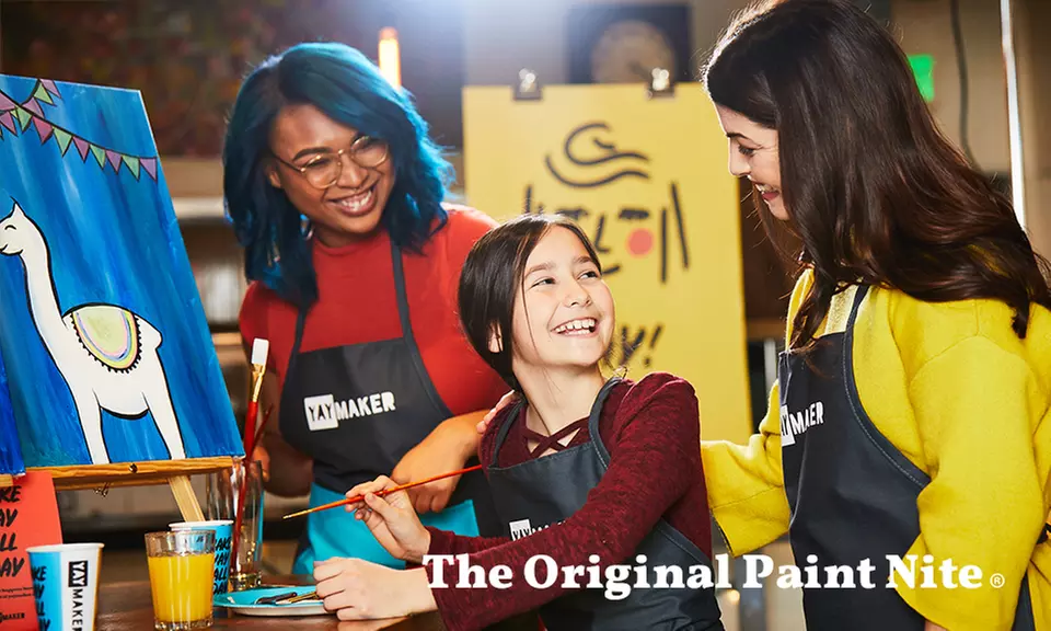 The Original Paint & Sip (Up to 36% Off)    - Second Medium