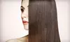 Pure Brazilian Hair-Smoothing Treatment with Optional Haircut at Bare Beauty (Up to 61% Off)   