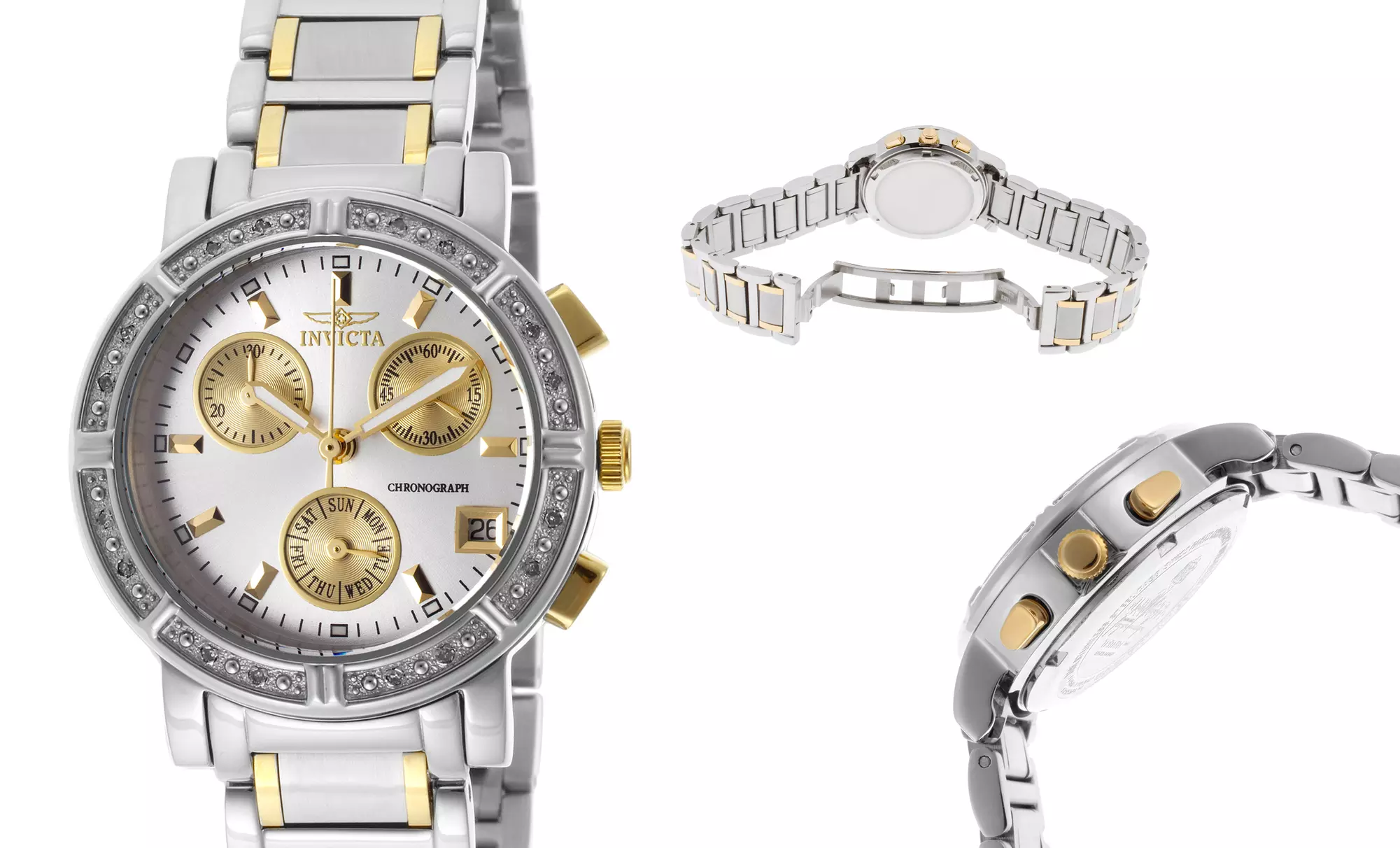Invicta Women's Diamond Wildflower Chronograph Watch - Second Medium