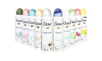 10-Pack Dove Antiperspirant Spray for Women