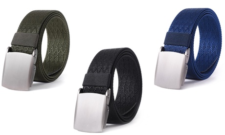 Cintura in stile militare, disponibile in 3 colori