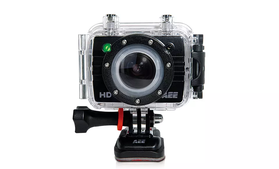 AEE MagiCam SD22 8MP 1080i Sports Action Camera with Remote Control and Mounting Accessories - Primary Image