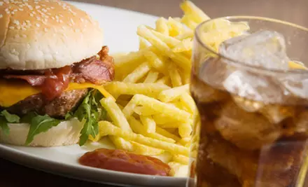Burger Meal with Burgers, Sides, and Sodas for Two or Four at Buster's Main Street Cafe - Primary Image