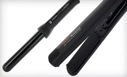 Sedu Revolution Clipless Curling Iron or 1-Inch Revolution Flat Iron from Folica (Up to 56% Off). Shipping Included. - Primary Image