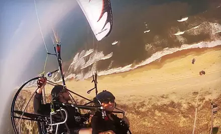 $109 for a Motor-Powered Paragliding Adventure for One from Paramotor Tours ($300 Value) - Primary Image