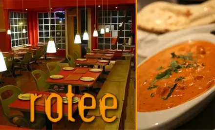 $15 for $30 Worth of Fresh Indian and Pakistani Fare at Rotee - Primary Image