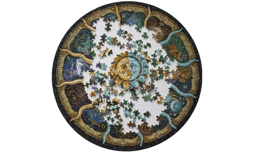 Image 3: 1000-Piece Zodiac Jigsaw Puzzle