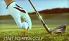 $75 for a Comprehensive Golf Lesson at Start To Finish Golf in Pembroke Pines