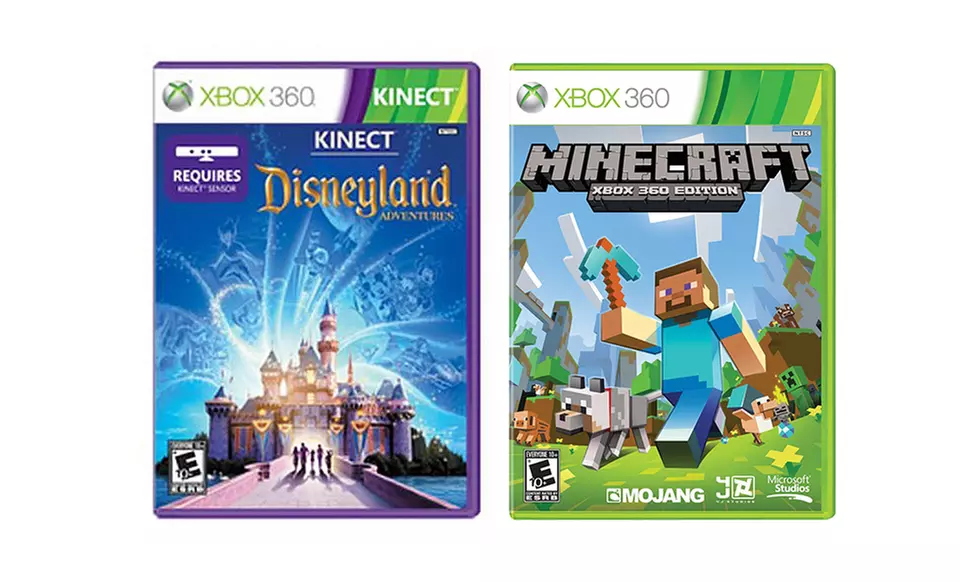 Minecraft Game Bundles for Xbox 360. Multiple Game Pairings Available. - Second Medium