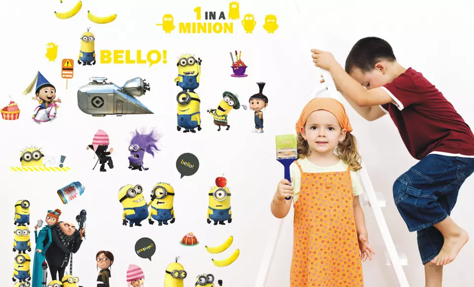Despicable Me Wall Decals. - Primary Image