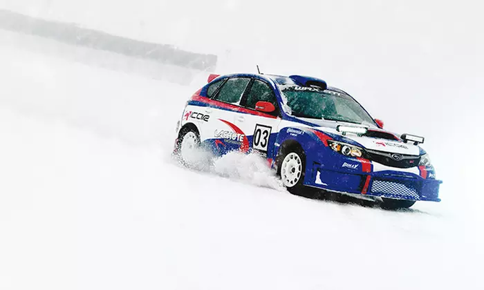 Two- or Six-Lap Ice Rally Driving Experience at iCar (Up to 50% Off). Three Options Available. - Primary Image